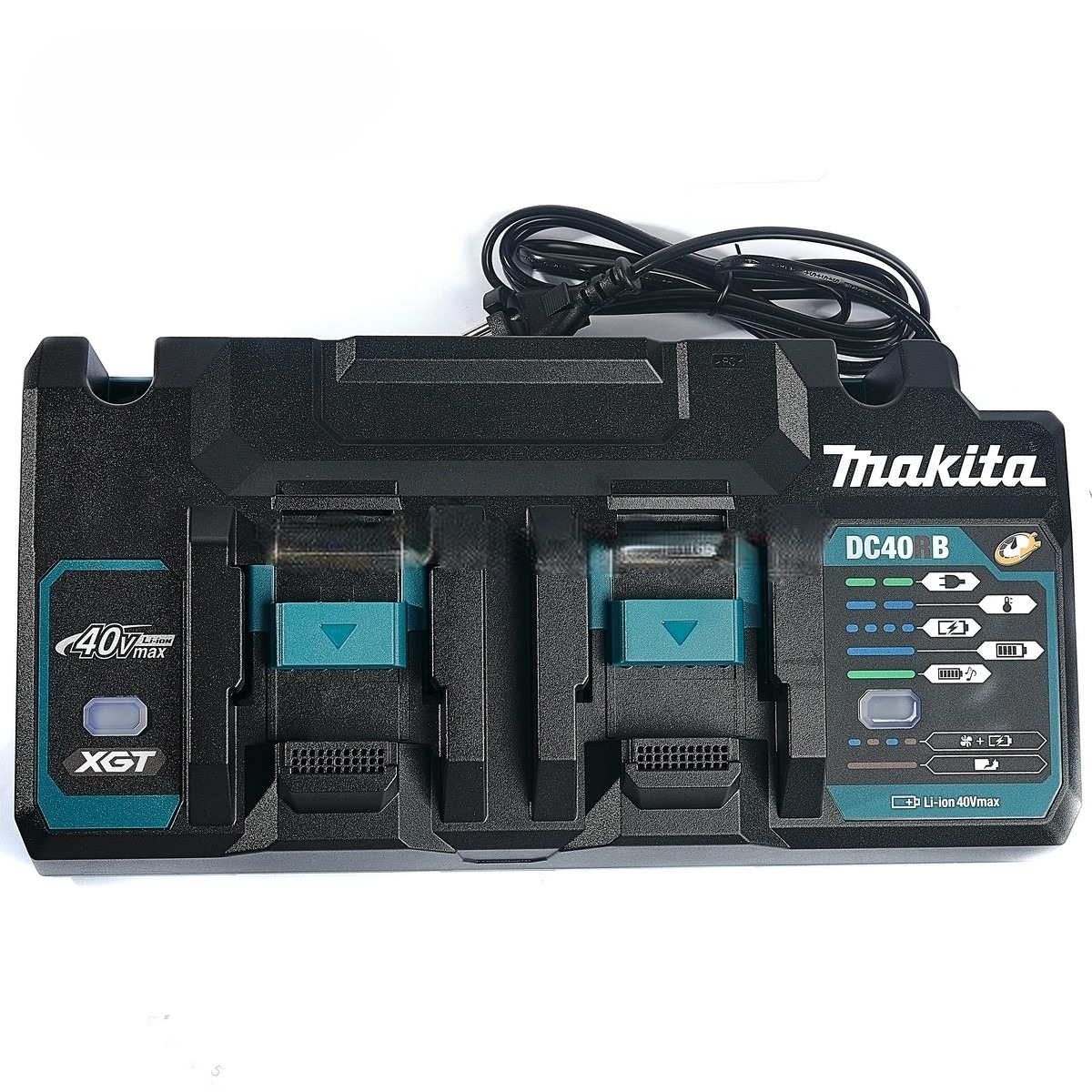 MAKITA รุ่น DC40RB เครื่องชาร์จแบตเตอรี่คู่ 40 โวลต์ (ชาร์จคู่) - Image 4
