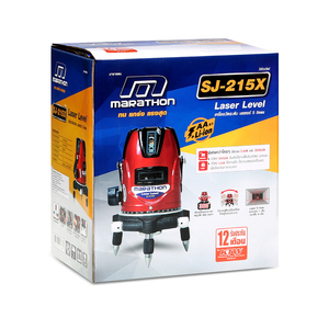 MARATHON วัดระดับเลเซอร์แดง (LI-ION/AAAรุ่น SJ-215X - Image 5