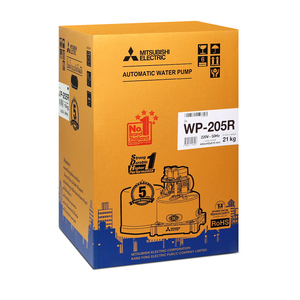 MITSUBISHI ปั๊มน้ำอัตโนมัติ(ถังกลม) รุ่น WP-205R - Image 3