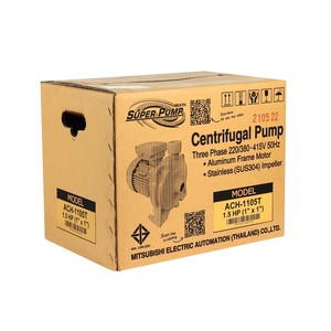 MITSUBISHI ปั๊มน้ำหอยโข่ง ชนิดส่งสูง ขนาด 1.5 HP 380V รุ่น ACH-1105T - Image 5