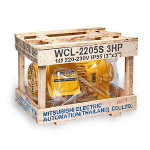 MITSUBISHI ปั๊มหอยโข่งน้ำมาก 3HP 1เฟส รุ่น WCL-2205-S - Image 5