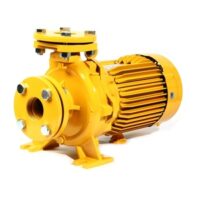 MITSUBISHI ปั๊มหน้าแปลน 2HP 3เฟส รุ่น WCM-1505F-T