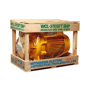 MITSUBISHI ปั๊มหน้าแปลนน้ำมาก 5HP 3เฟส รุ่น WCL-3705F-T - Image 3