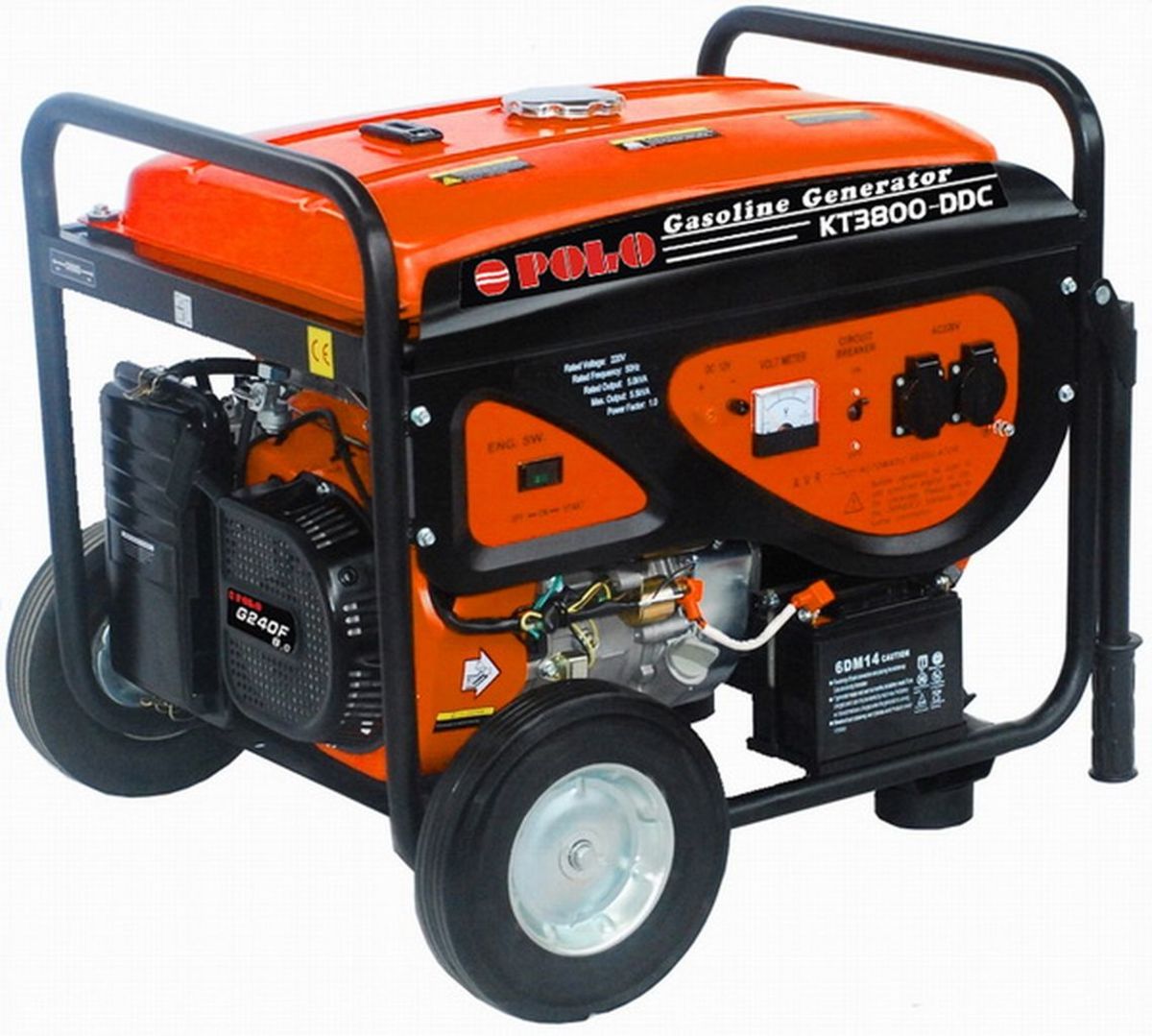 POLO รุ่น KT3800-DDC เครื่องปั่นไฟ 3.1 KW