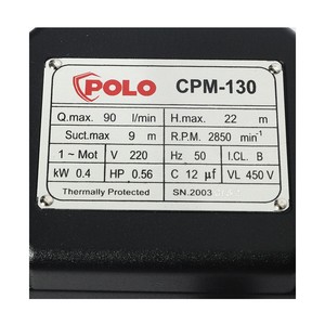 POLO ปั๊มหอยโข่ง รุ่น CPM-130 - Image 4