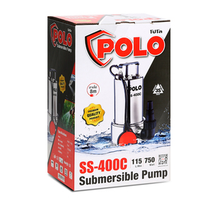 POLO ปั๊มจุ่ม 400 วัตต์ (1/2 แรงม้า) รุ่น SS-400C - Image 3