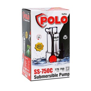 POLO ปั๊มจุ่ม 750 วัตต์ (1 แรงม้า) รุ่น SS-750C - Image 5
