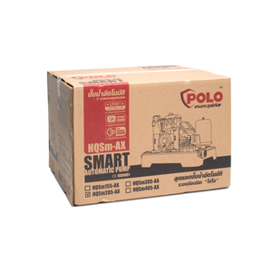 POLO ปั๊มน้ำอัตโนมัติ 200W +ฝาครอบ รุ่น HQSM205-AX - Image 6