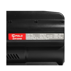 POLO ปั๊มน้ำอัตโนมัติ ระบบอินเวอร์เตอร์ รุ่น APF204H - Image 7