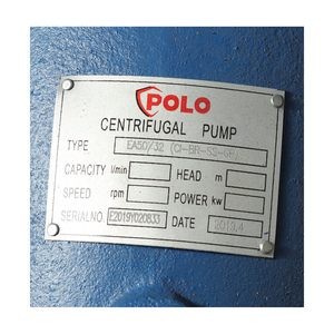 POLO ปั๊มเพลาลอย 380V รุ่น EA50/32 - Image 2