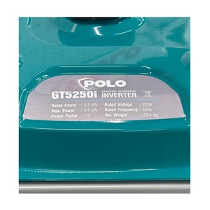 POLO เครื่องปั่นไฟเบนซิน Inverter รุ่น GT5250I 4.2 กิโลวัตต์ - Image 4