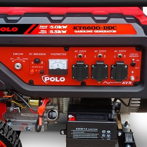 POLO รุ่น KT6600DDC เครื่องปั่นไฟ เบนซิน 5.0 กิโลวัตต์ - Image 4