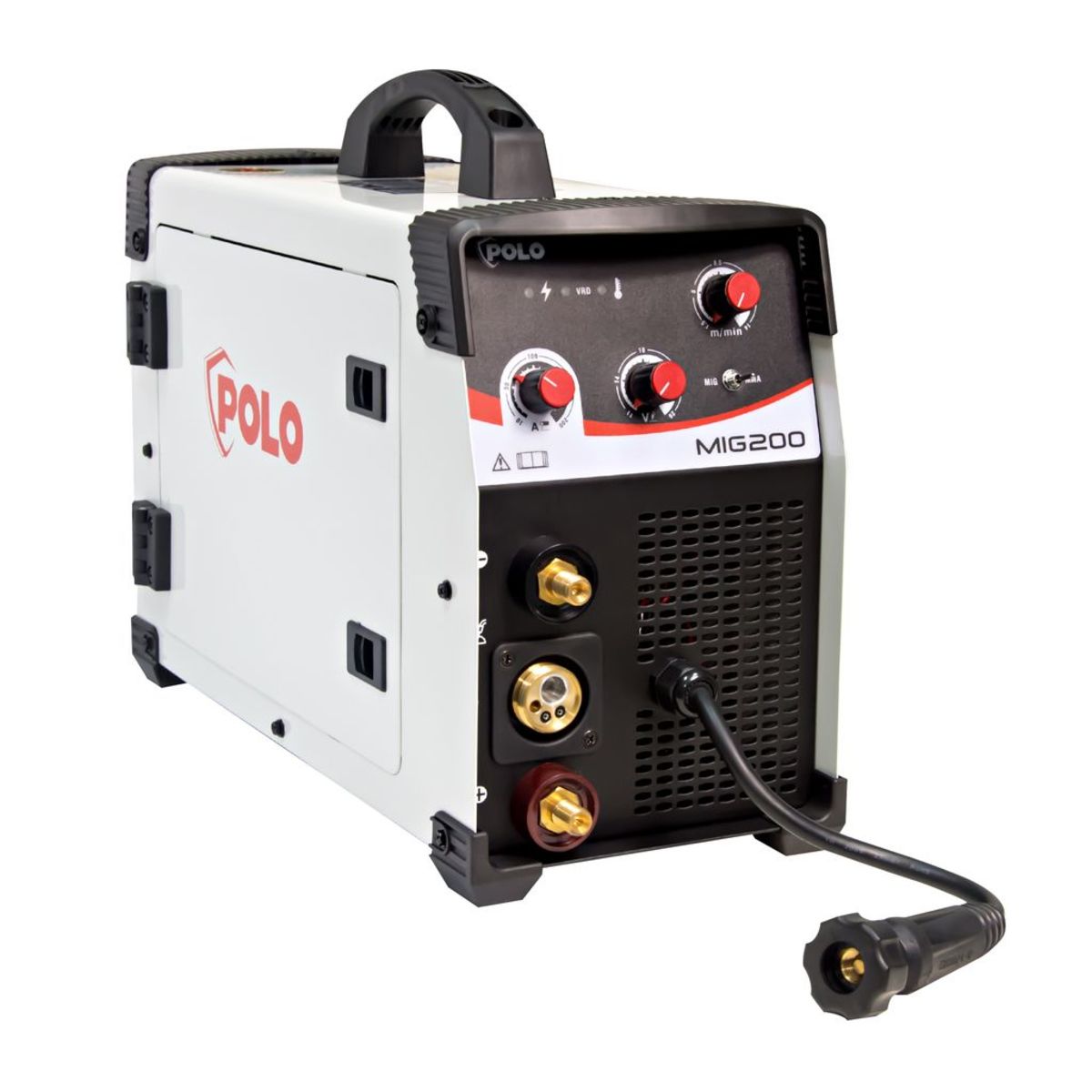 POLO เครื่องเชื่อม MIG กระแสไฟเชื่อม MMA 10-160 แอมป์ / MIG 30-200 แอมป์ รุ่น MIG200 - Image 2