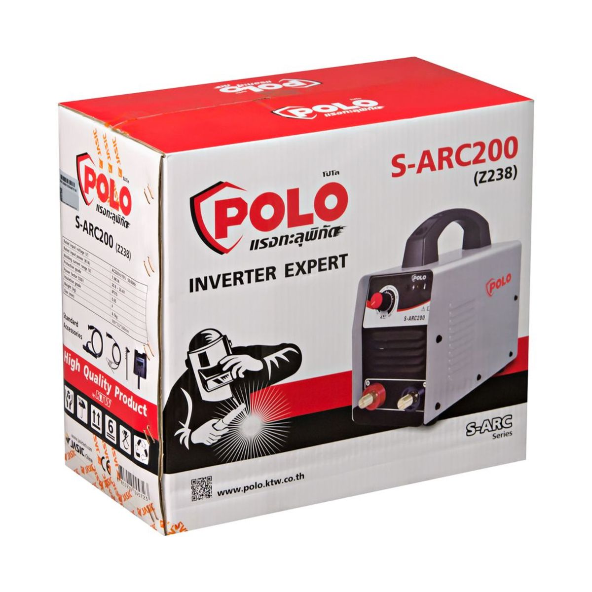 POLO เครื่องเชื่อม ARC MMA Inverter รุ่น S-ARC200 AC200V - Image 3
