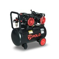POLO ปั๊มลมออยล์ฟรี 2 หัวปั๊ม รุ่น D5502-50 ถัง 50L 1.5HP แรงลม 8B
