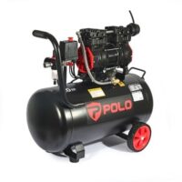 POLO ปั๊มลมออยล์ฟรี รุ่น D7501-50 ถัง 50L 1HP แรงลม 8B