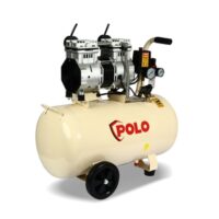 POLO ปั๊มลมออยล์ฟรี รุ่น OFS15001-50S ถัง 50L 2HP แรงลม 8B