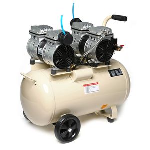 POLO ปั๊มลมออยล์ฟรี 2 หัวปั๊ม รุ่น OFS5502-50 ถัง 50L 1.5HP แรงลม 8B - Image 4