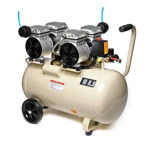 POLO ปั๊มลมออยล์ฟรี 2 หัวปั๊ม รุ่น OFS5502-50 ถัง 50L 1.5HP แรงลม 8B - Image 2