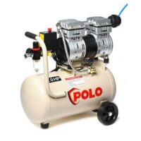POLO ปั๊มลมออยล์ฟรี รุ่น OFS7501-24 ถัง 24L 1 HP แรงลม 8B