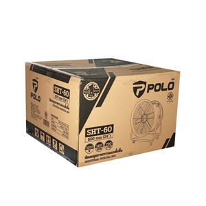 POLO พัดลมอุตฯ ดูดเป่า 24 นิ้ว 1020 วัตต์ รุ่น SHT-60 - Image 7