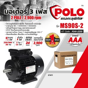 POLO มอเตอร์ รุ่น MS 90S-2 - Image 7