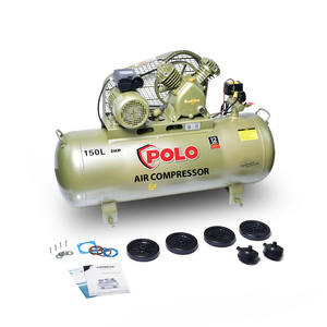 POLO ปั๊มลมสายพาน รุ่น SGJ-2070-150 ถัง 150L 3HP แรงลม 8B - Image 4