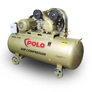 POLO ปั๊มลมสายพาน รุ่น SGJ-2090-300 ถัง 300L 5.5HP แรงลม 8B - Image 3