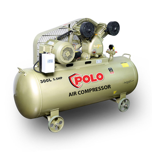 POLO ปั๊มลมสายพาน รุ่น SGJ-2090-300 ถัง 300L 5.5HP แรงลม 8B