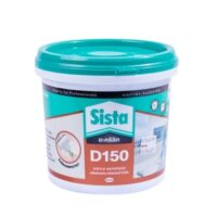SISTA อะคริลิคกันน้ำรั่วซึม รุ่น D150-1A ยาแนว สีขาว ขนาด 1 กก.