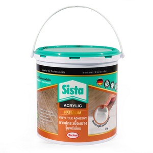 SISTA กาวปูกระเบื้องยาง รุ่นพรีเมี่ยม ขนาด 3 กก. สูตรน้ำ