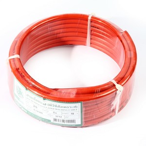 SJK สายเชื่อม สีส้ม ขนาด 25 SQ.MM 10 เมตร