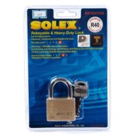 SOLEX กุญแจคล้อง รุ่น R40 PREMIUM คอสั้น