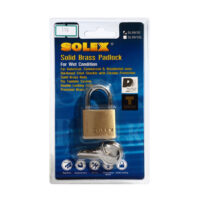 SOLEX กุญแจคล้อง รุ่น SL99 คอสั้น 30 MM