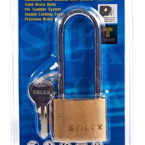 SOLEX กุญแจคล้อง รุ่น SL99 คอยาว L40 MM - Image 3