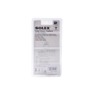 SOLEX กุญแจคล้อง รุ่น SL99 คอสั้น 50 MM - Image 4