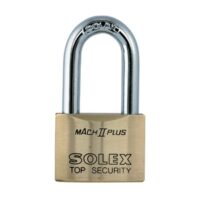 SOLEX แม่กุญแจคล้องคอยาว MACH II L 55MM.