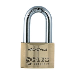 SOLEX แม่กุญแจคล้องคอยาว MACH II L 55MM.
