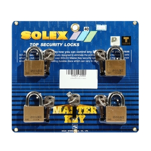 SOLEX มาสเตอร์คีย์ MTK 4:1 40MM.