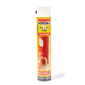 SOUDAL ฟิลล์ & ฟิกซ์โฟม สเปรย์โฟม พียูโฟม 750 ml.
