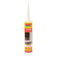 SOUDAL ยาแนวซิลิโคน ชนิดเป็นกลาง ไม่มีกรด สีขาว 270 ml