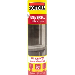 SOUDAL ยาแนวซิลิโคน ชนิดเป็นกลาง ไม่มีกรด สีใส 270 ml. - Image 2