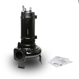 TSURUMI ปั๊มแช่บำบัดน้ำเสีย 5 HP 4 นิ้ว 3 เฟส รุ่น 100B43.7H - Image 4