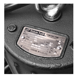 TSURUMI ปั๊มแช่บำบัดน้ำเสีย 2 HP 3 นิ้ว 3 เฟส รุ่น 80C21.5 - Image 4