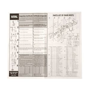 VITAL รอกโซ่ 3 TON รุ่น VP5-30 - Image 4