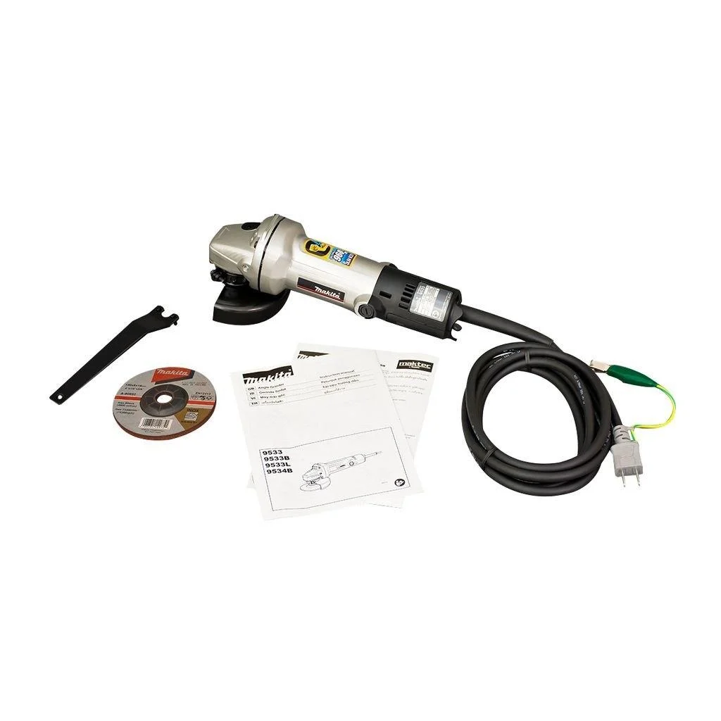 MAKITA รุ่น 9533 เครื่องเจียร์ไฟฟ้า ขนาด 4 นิ้ว กำลังไฟ 720 วัตต์ - Image 9