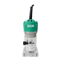 DCA ทริมเมอร์ 550w1/4" AMP04-6 DCA
