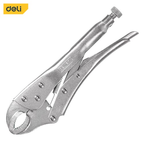 DELI HT คีมล็อคปากโค้ง 10" EDL2001 DELI