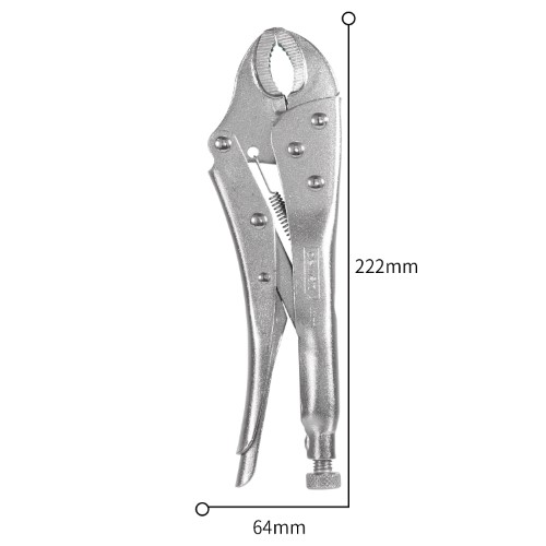 DELI HT คีมล็อคปากโค้ง 10" EDL2001 DELI - Image 3