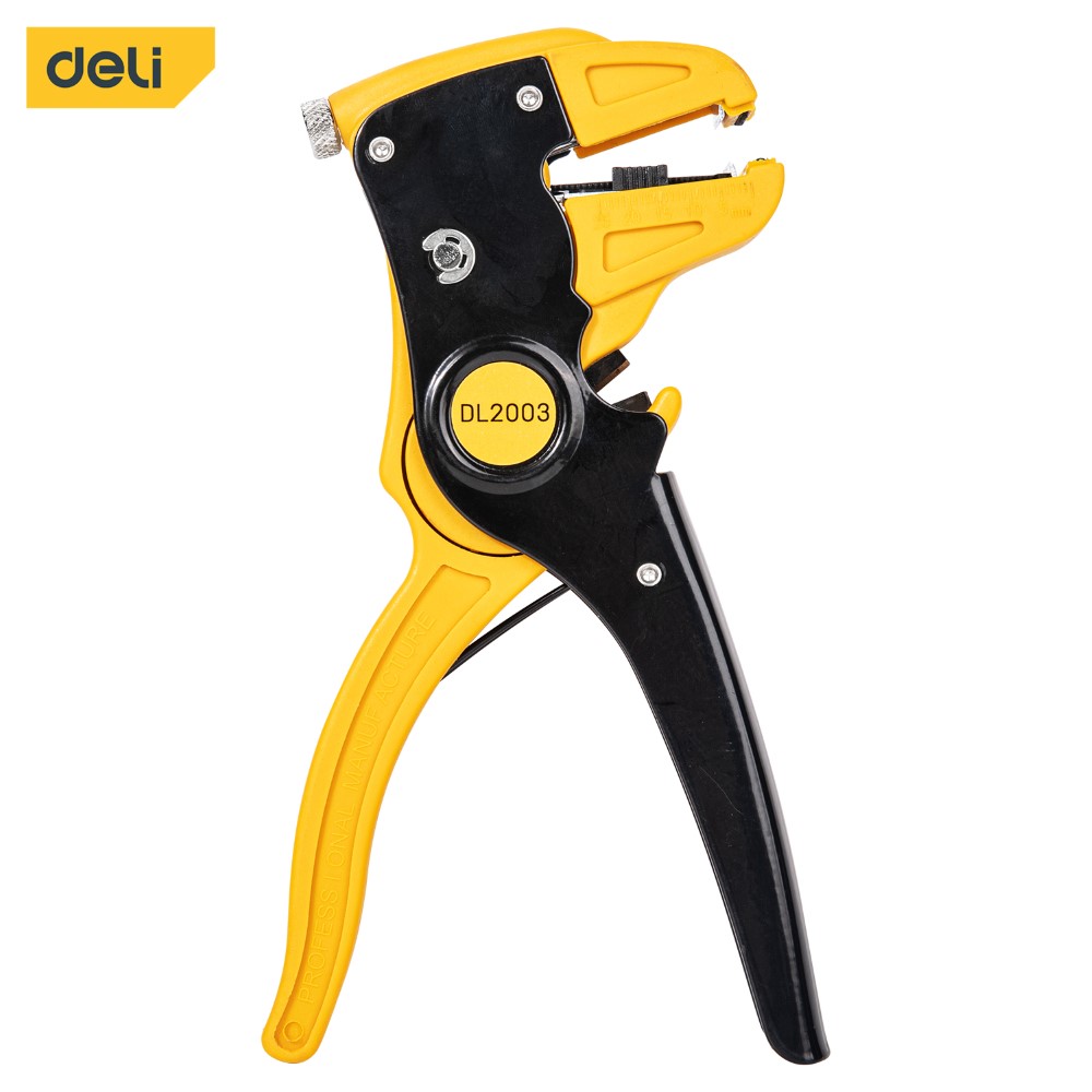 DELI HT คีมปอกสายไฟ 0.5-6mm EDL2003 DELI